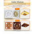 luxury ceiling box fan with 3 colors